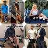Unisex Hip Knee Surgery Recovery Shorts Men Tear Away Short Pant Breakaway Velcro Snap Shorts Adaptive Clothing Women