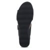 Maddy Slip-On Wedge Sandal for Women ?CComfortable Wedge Shoes with Arch Support ?CFully Adjustable Straps with Hook & Loop