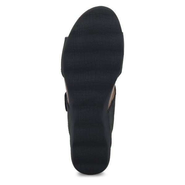 Maddy Slip-On Wedge Sandal for Women ?CComfortable Wedge Shoes with Arch Support ?CFully Adjustable Straps with Hook & Loop