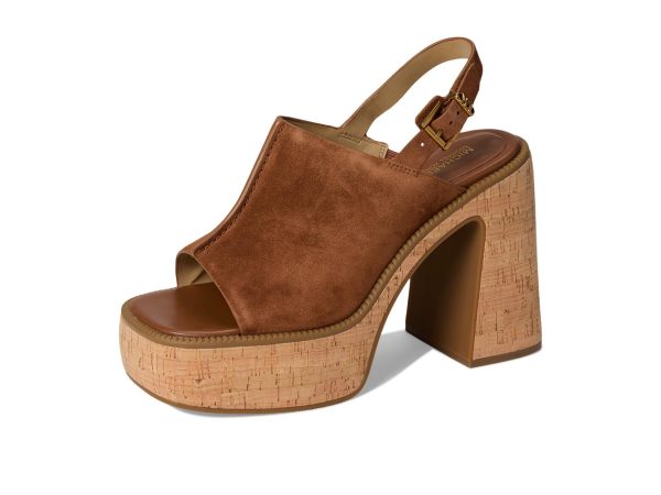 Michael Kors Women's Leia Platform Sandal Heeled