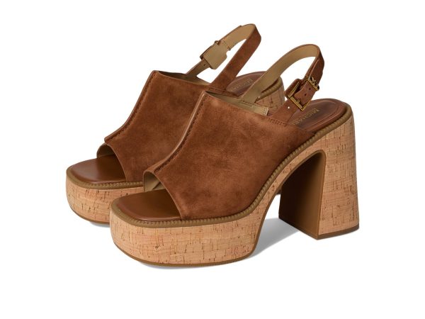 Michael Kors Women's Leia Platform Sandal Heeled